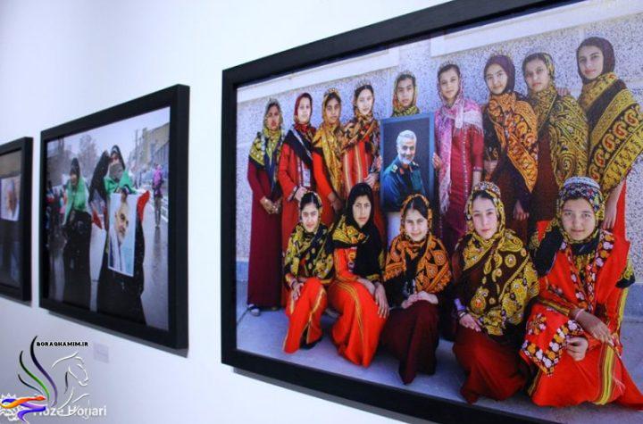 بررسی محبوبیت ملی سردار سلیمانی در نمایشگاه عکاسی| پایگاه خبری بُراق حامیم